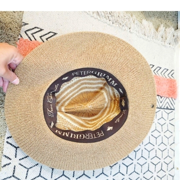 PETER GRIMM KNITTED PANAMA HAT main image 8